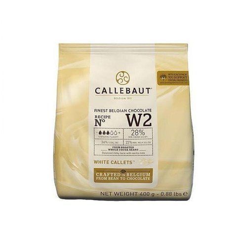 Білий шоколад "W2" 28 % какао 0,4 кг, Callebaut 19859 фото
