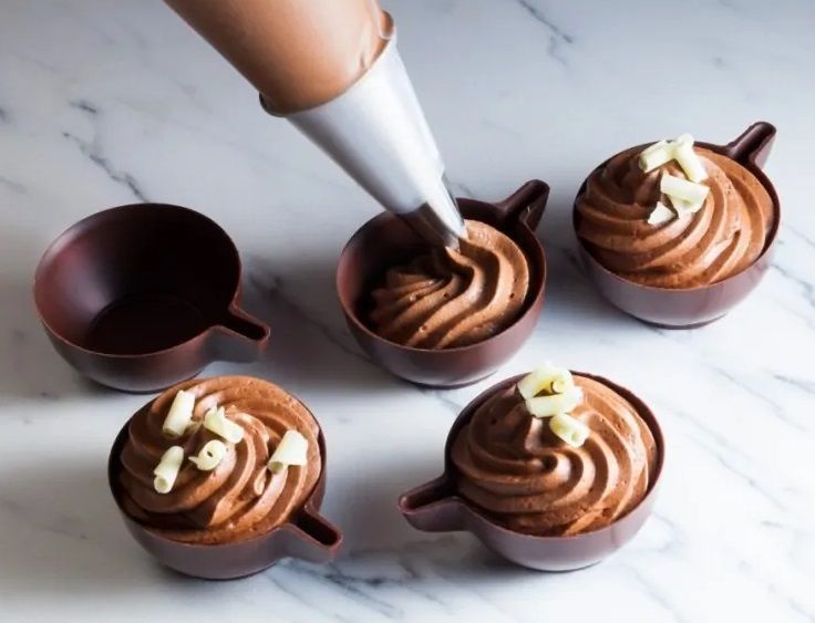 Кавові чашки з темного шоколаду 312 шт, Callebaut 26965 фото