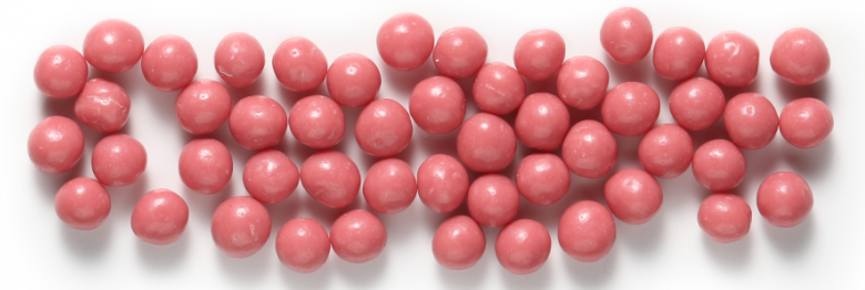 Crispearls Ruby (рубиновое шоколадное драже) 800 г, Mona Lisa 26188 фото