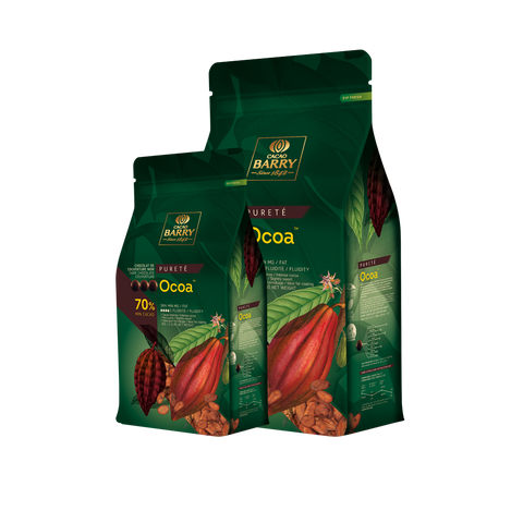 Чорний шоколад OCOA 70%, Cacao Barry 22892 фото